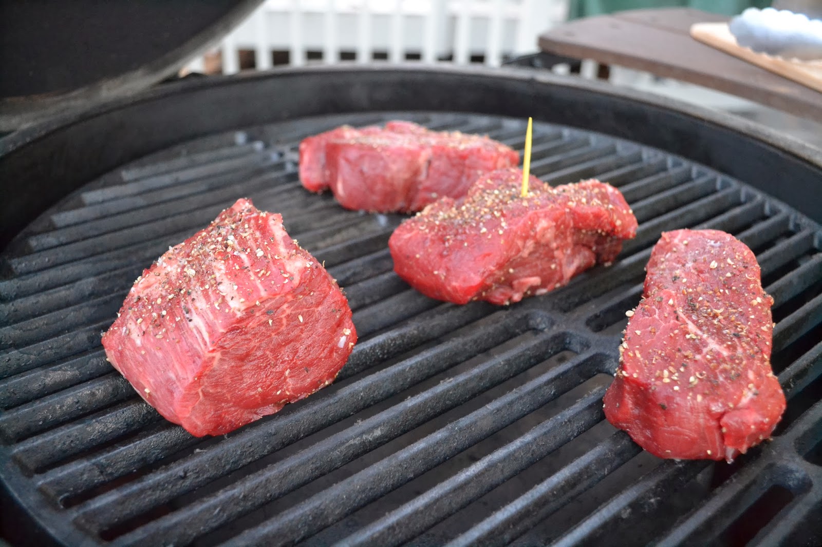 Weekend Food Project The Perfect Steak on the Big Green Egg Reverse Sear
