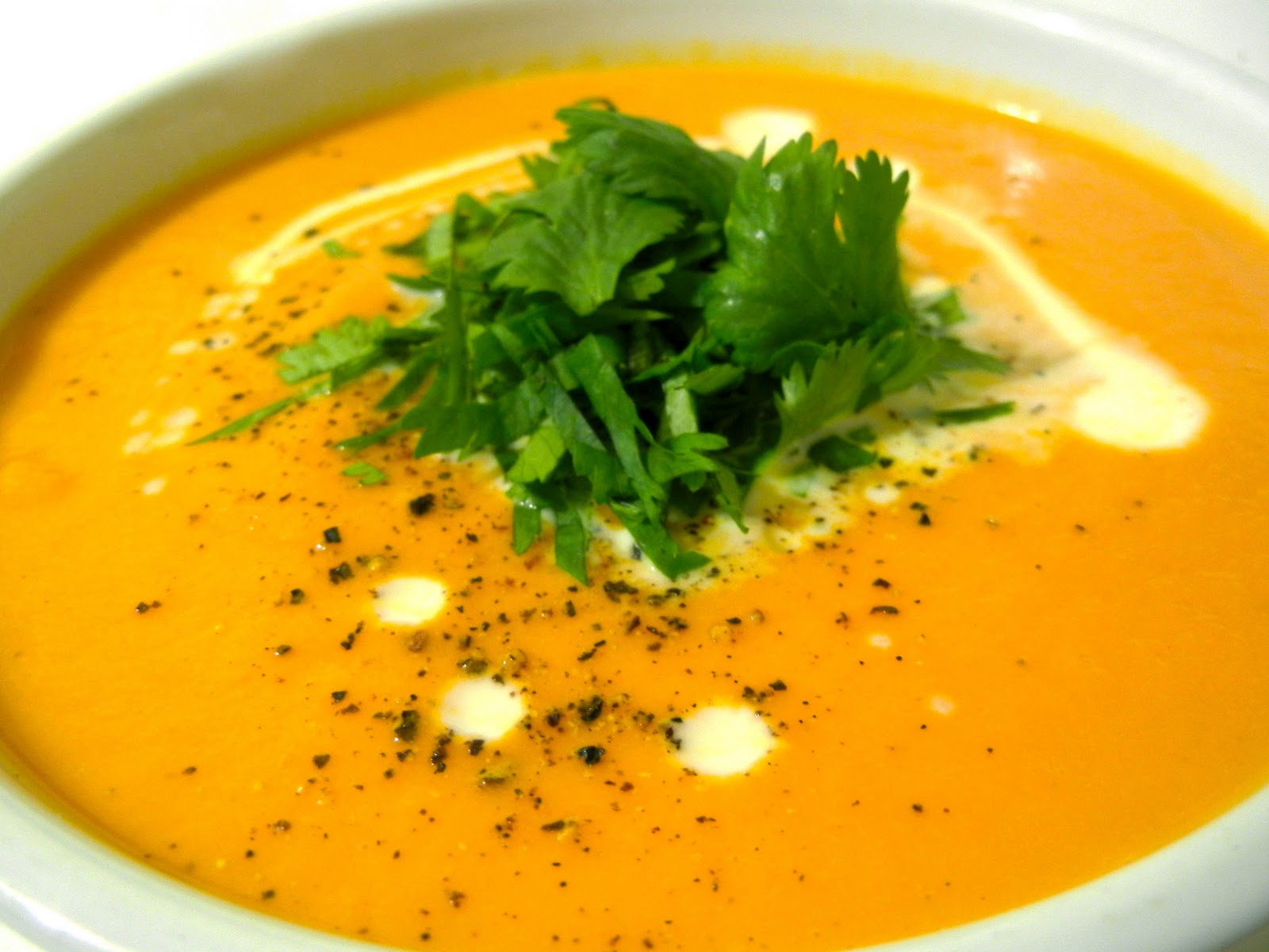 Carrot & Coriander Soup