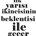 Sadeleşmek lazım