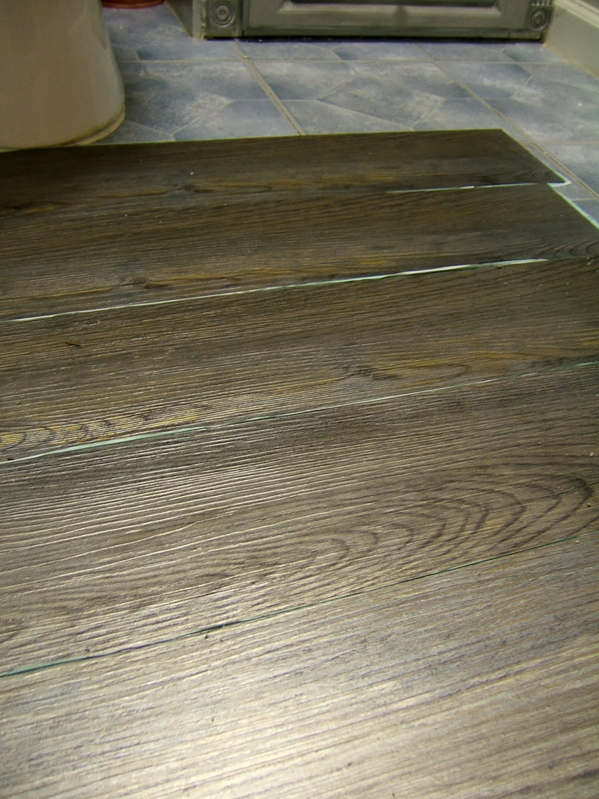 Nine Red Downstairs Bathroom Flooring