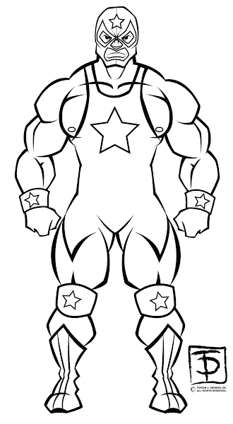 WWE Coloring Pages to Print