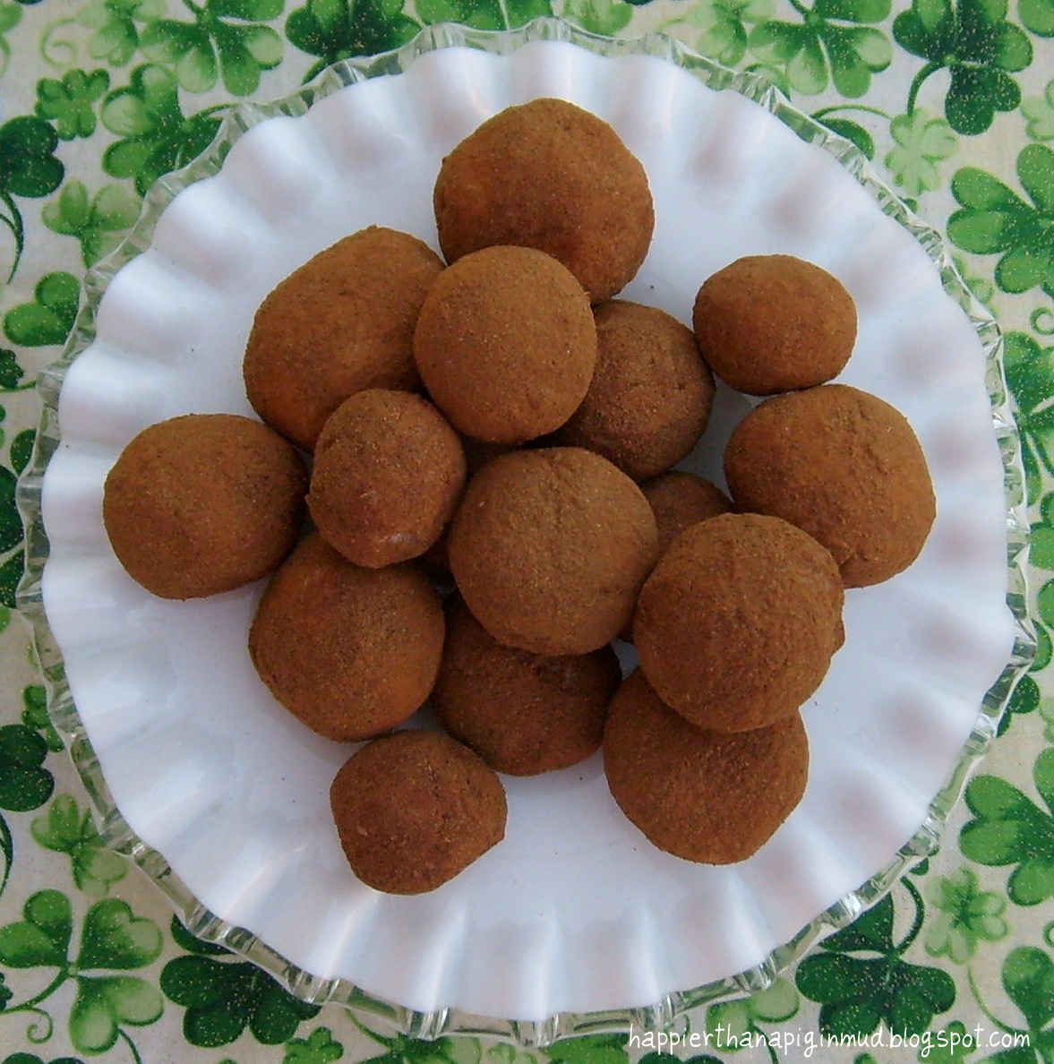 Happier Than A Pig In Mud Irish Potatoes Coconut/Cream Cheese Candy