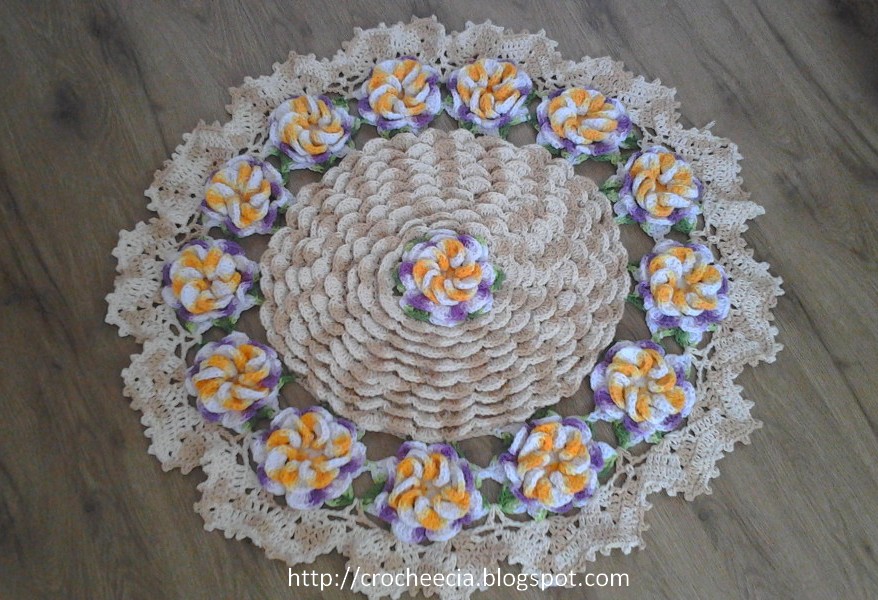 Flores passo a passo Croche com br