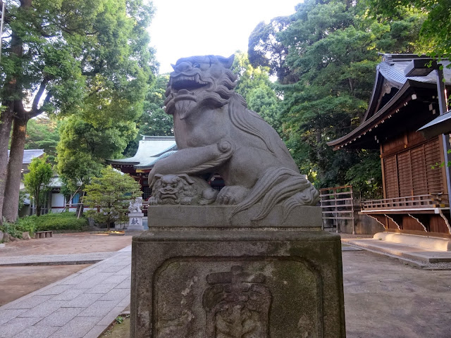 狛犬,氷川神社,東中野〈著作権フリー無料画像〉Free Stock Photos 