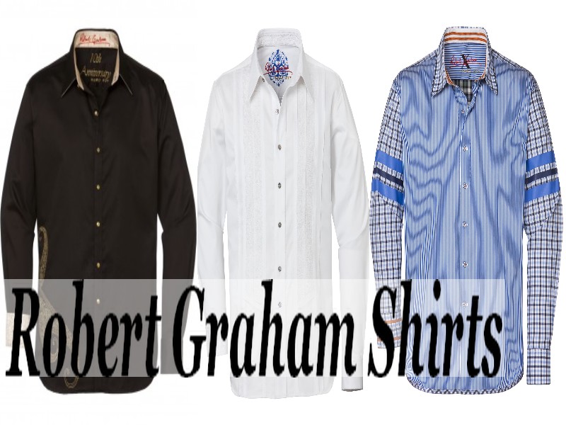 Robert Graham Mens Long/  Slim Fit Jacquard Stripe Dress Shirt