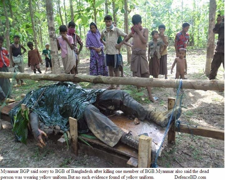 Myanmar Said Sorry to Bangladesh after killing one BGB Myanmar Said Sorry to Bangladesh after killing one BGB
