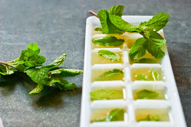 cubitos de hielo con sabores