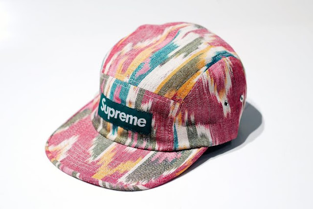 supreme ikat camp cap