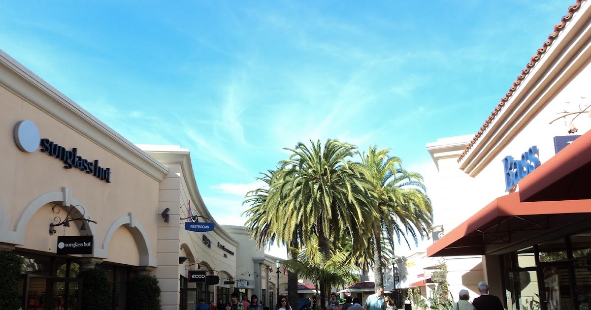 Shopping at Carlsbad Premium Outlets Mall It has grown on me!