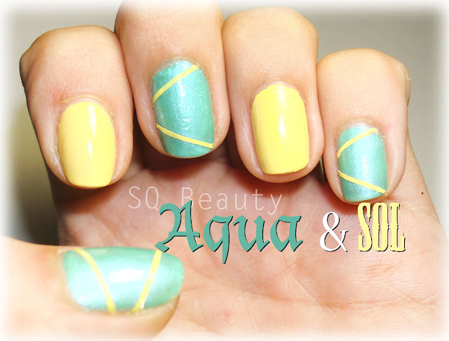 Nail Friday Aqua Sun manicura manicure Silvia Quiros SQ Beauty