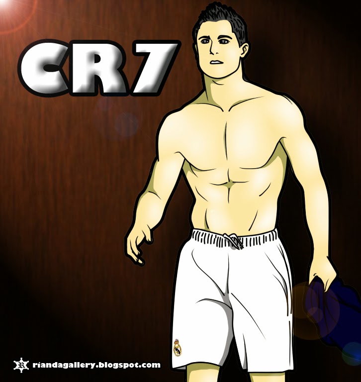 rianda gallery: cristiano ronaldo (cartoon version)