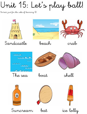 Cool English for Second Graders: Unit 15 vocabulary