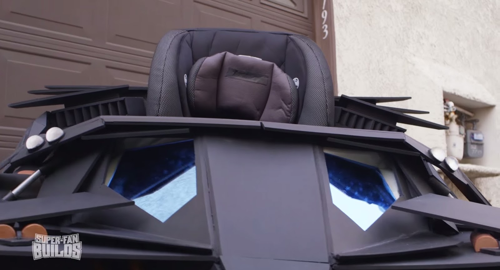 Batmobile Tumbler Baby Stroller is Beyond Wicked [w/Video]