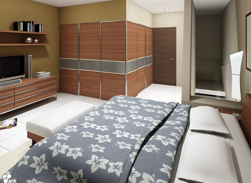 Desain Interior kamar tidur Desain Interior kamar tidur