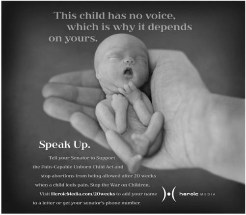 United to Save America: Major Newspapers Reject Pro-Life Ad, But Have