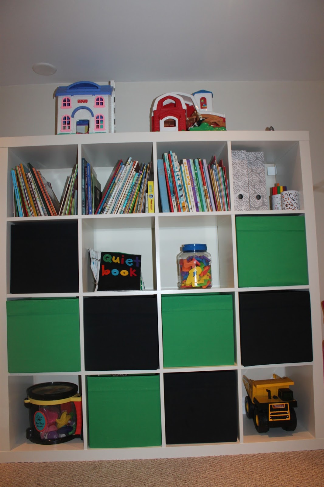 Beautiful Life Made Easy An organized play room...and a couple Ikea hacks