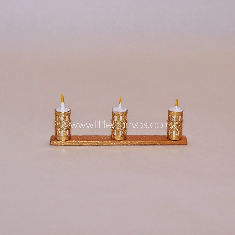 Little Canvas Miniature Candle Holders
