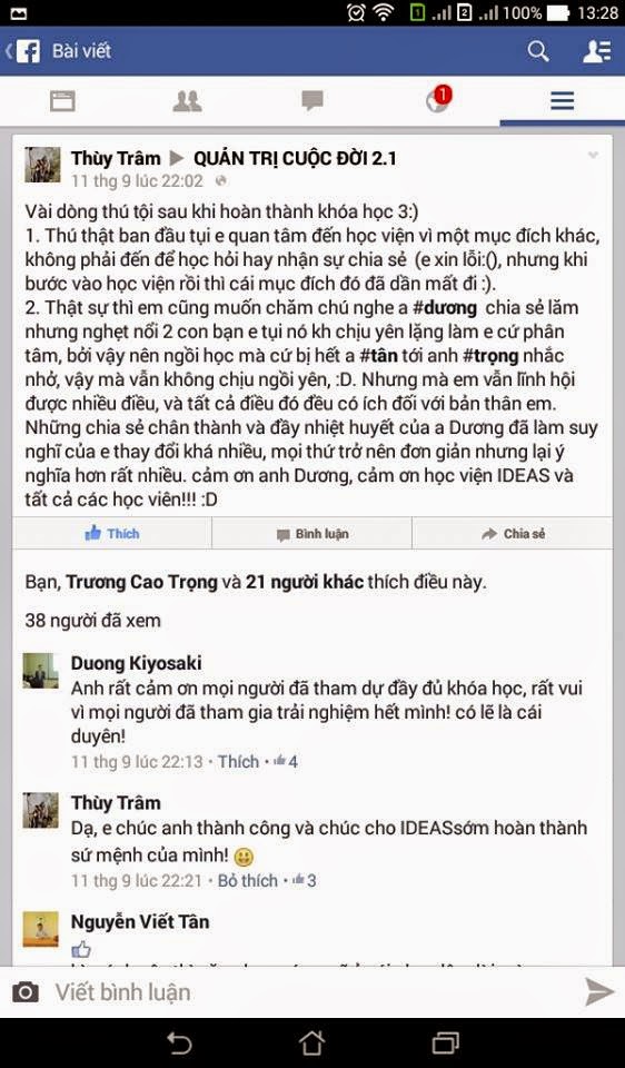 Khóa 2: QUẢN TRỊ CUỘC ĐỜI 2.1 - Dành cho những người không Gen, không Số! Khóa 2: QUẢN TRỊ CUỘC ĐỜI 2.1 - Dành cho những người không Gen, không Số!