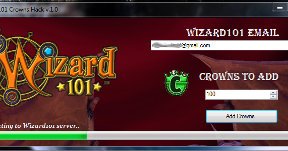 wizard 101 unlimited crowns cheat