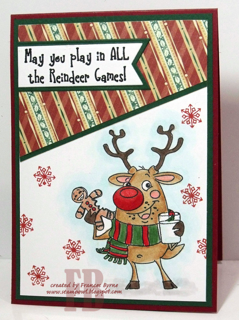 Craftily yours StampOwl's Studio: Reindeer Games!