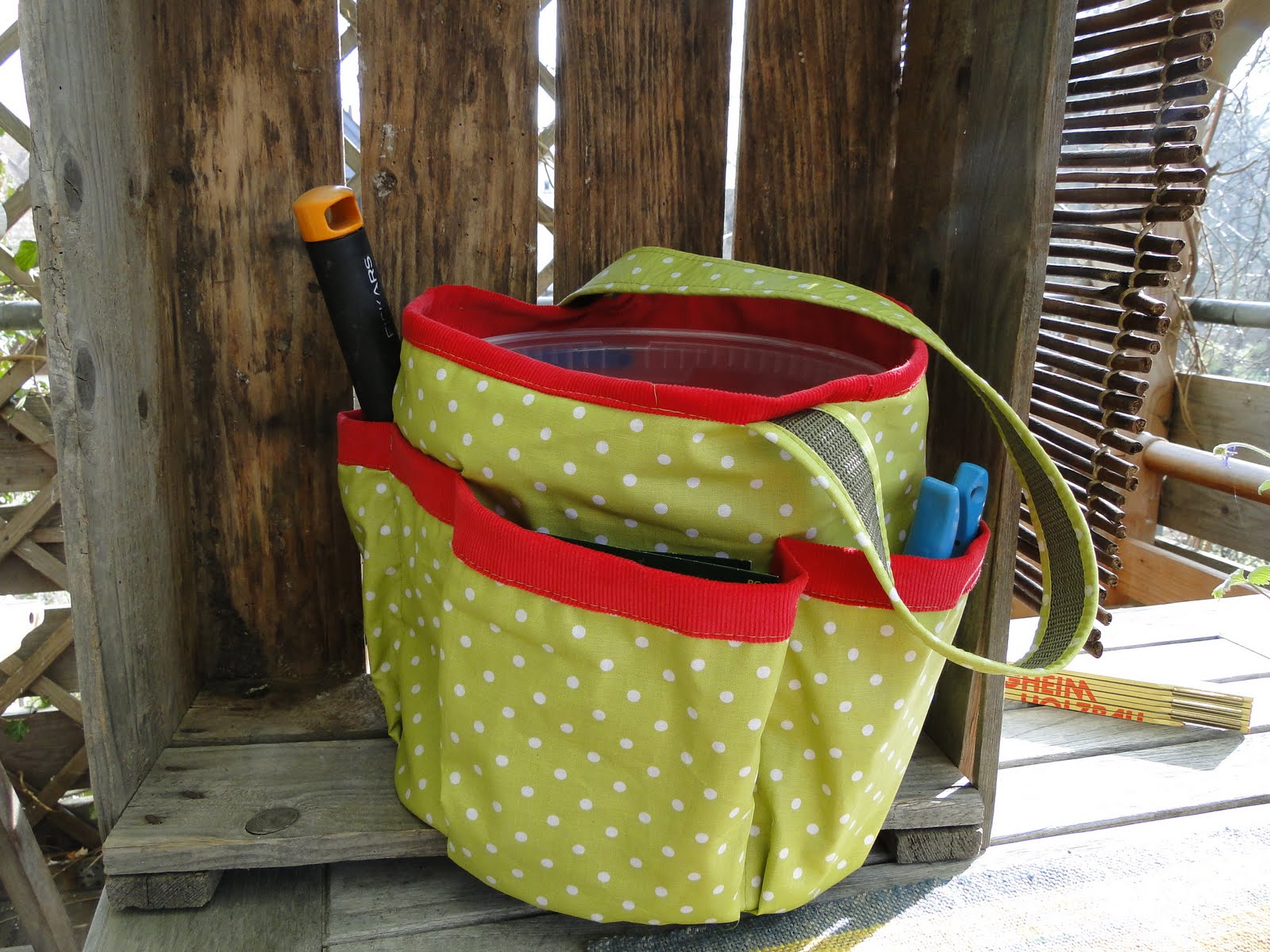 tinistaschen: Gartentasche - Tutorial