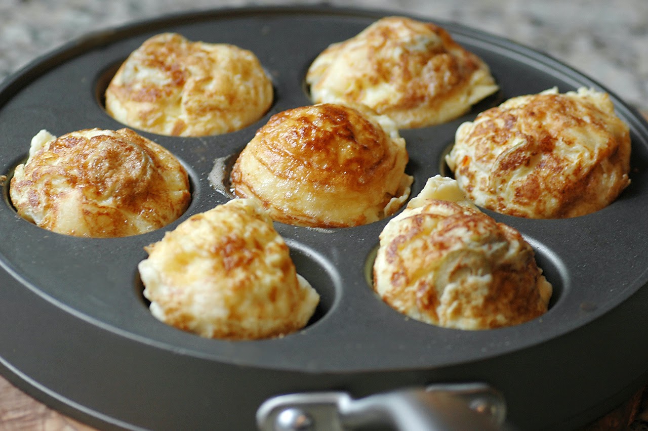 Savoring Time in the Kitchen Aebleskiver Pan Omelettes