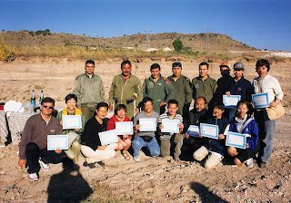 We got our certificates, Cappadocia, Turkey