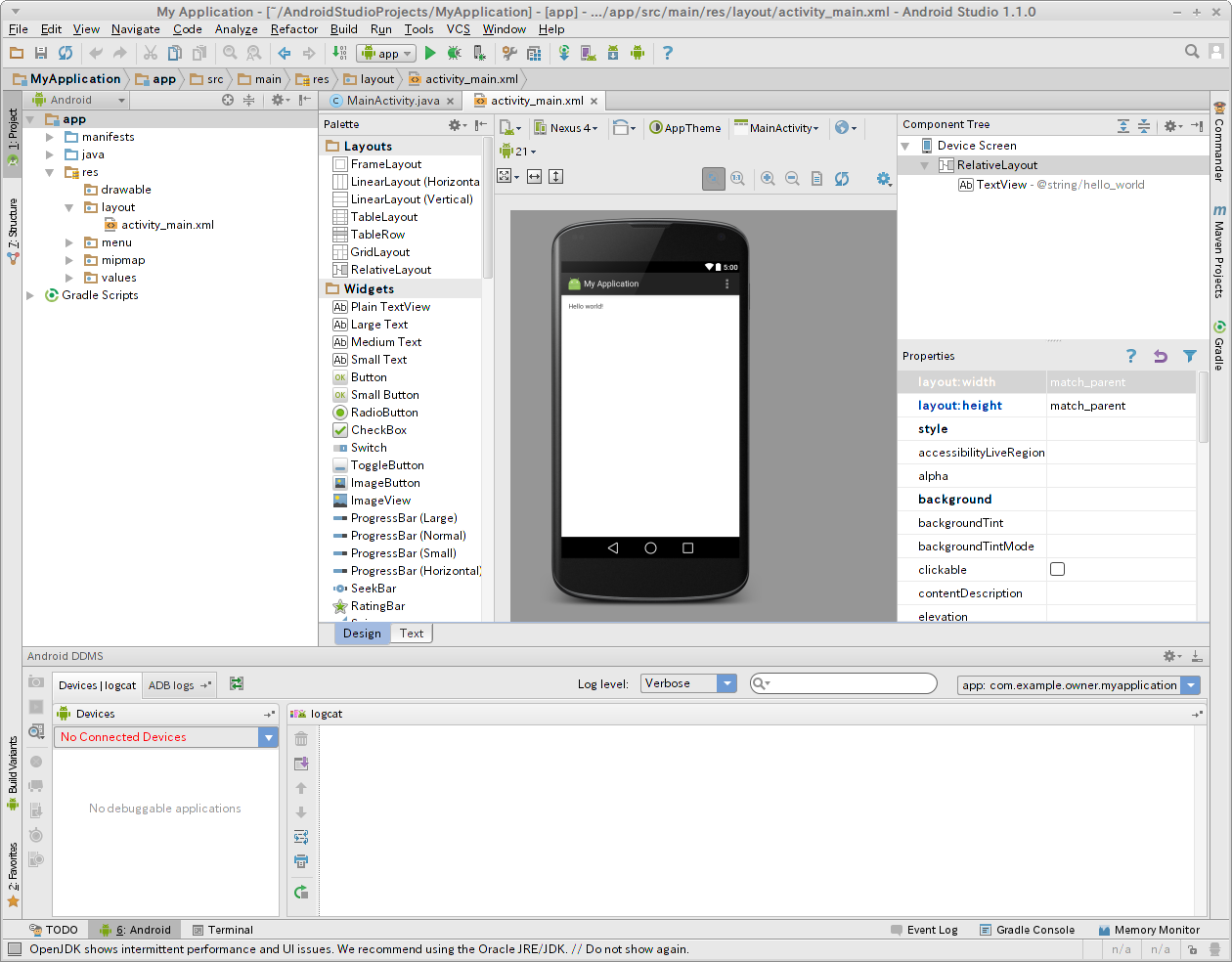 uninstall android studio linux mint