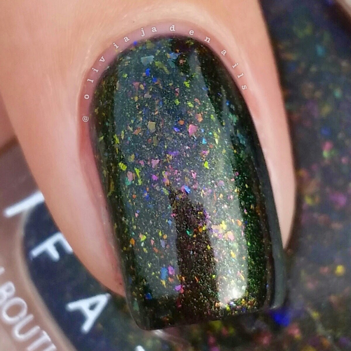 Femme Fatale Cosmetics Melobasina swatched by Olivia Jade Nails