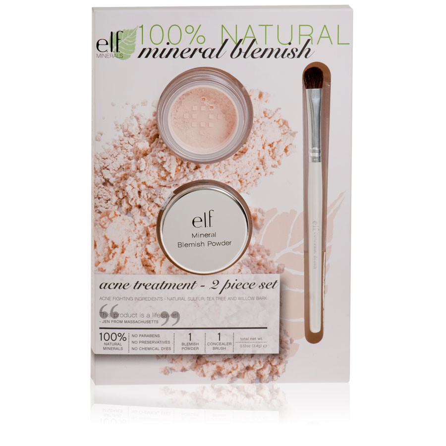 ELF e.l.f. Mineral 2Piece Blemish Set SHEER Beauty Essences