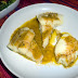 Bacalao confitado con falso pil-pil de ajo negro