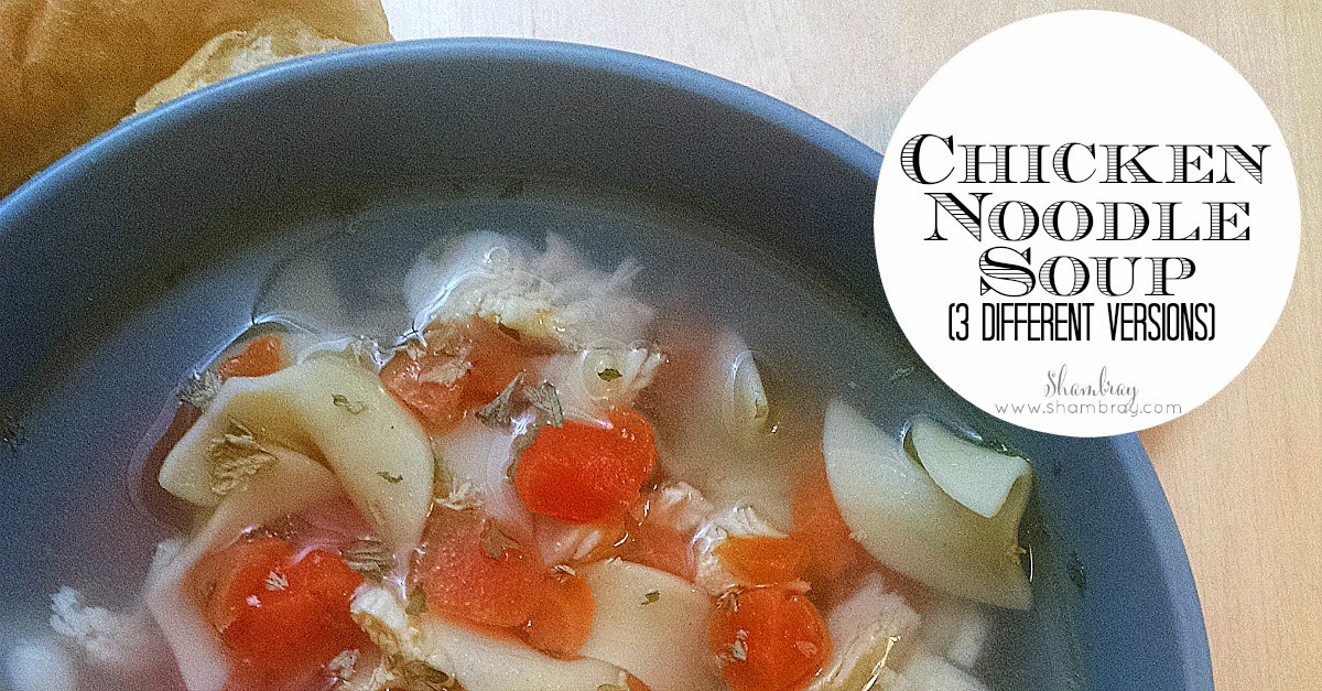 Shambray Chicken Noodle Soup Take 3