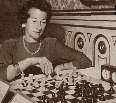 La ajedrecista María Luisa Gutiérrez