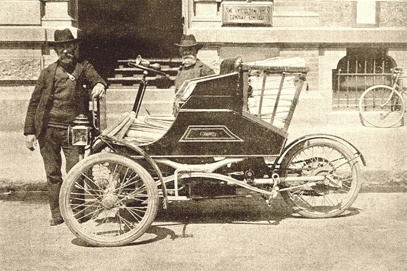 Transpress Nz 3 wheel Car In Lyttelton NZ 1903