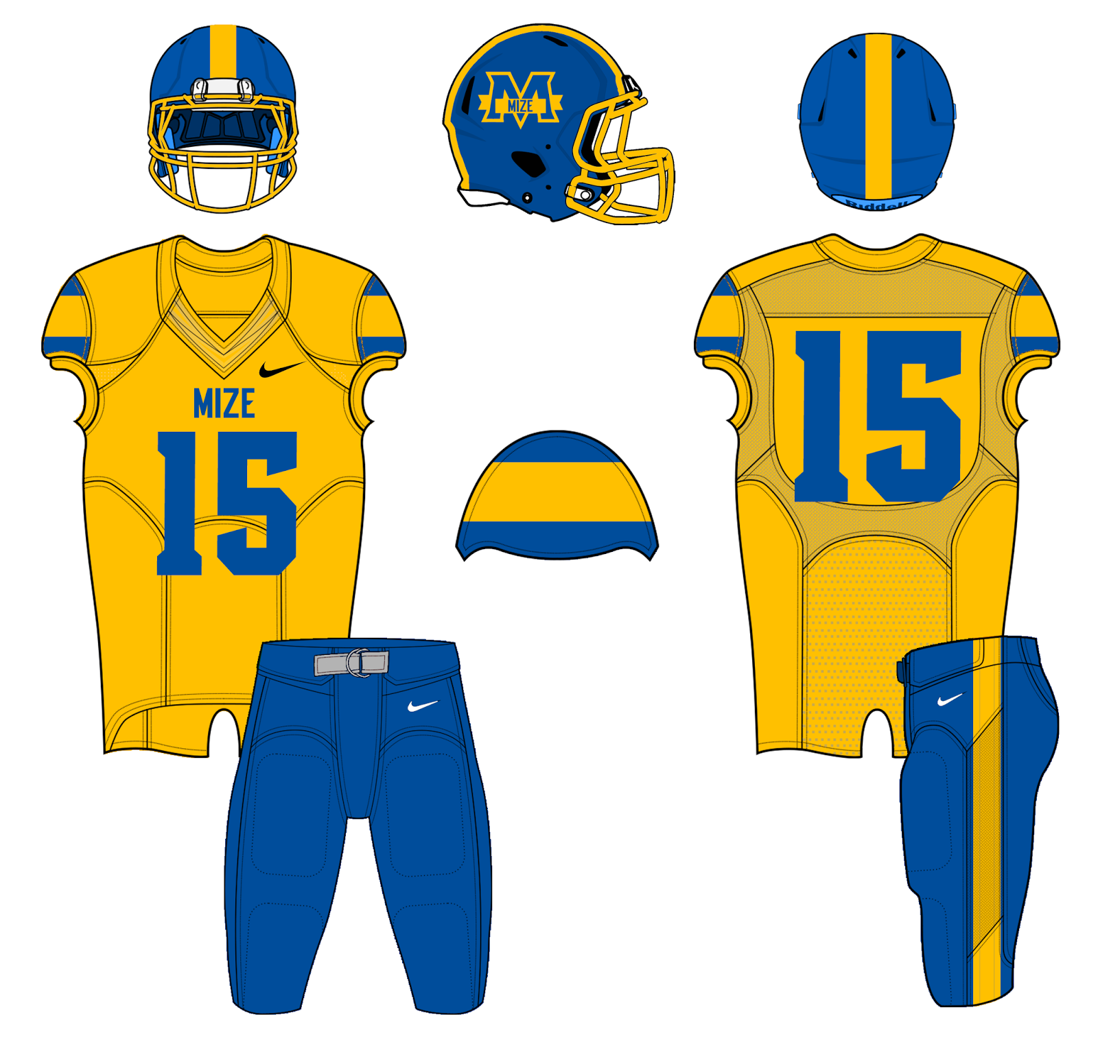 Mississippi High School Football Helmets Mize