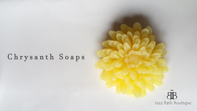 Chrysanthemum Soap, Izza Bath Boutique