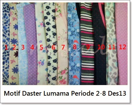motif daster lumama periode 2 8 desember 2013 distributor baju tidur branded stock lot motif daster lumama periode 2 8 desember 2013 distributor baju tidur branded stock lot