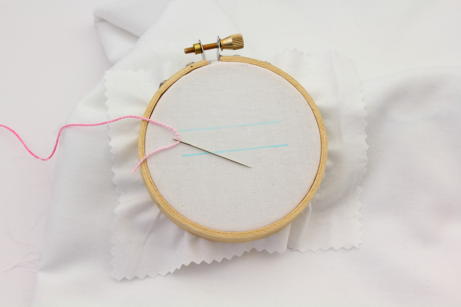 big B Crossed Blanket Stitch