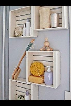 Ideas para decorar con cajas de fruta Ideas para decorar con cajas de fruta