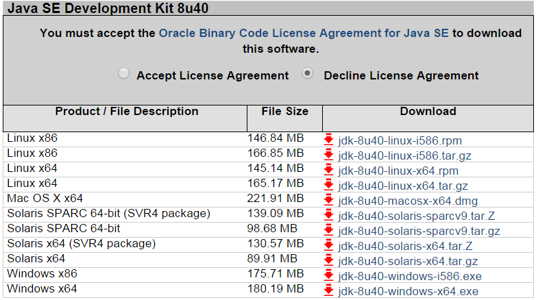 java se development kit 7 download 64 bit