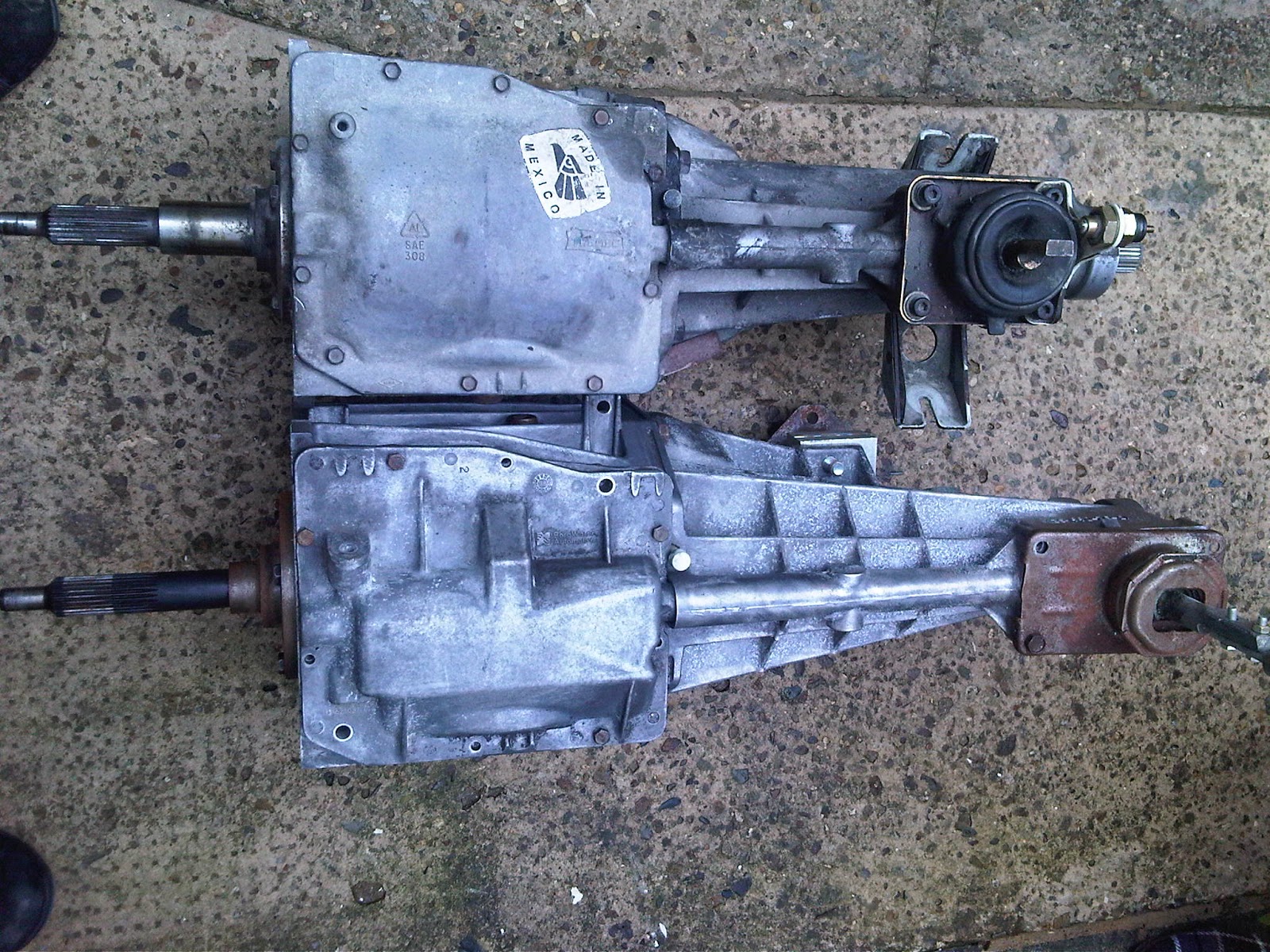 Reliant Scimitar GTE V8 Build New Tremec T5 Gearbox