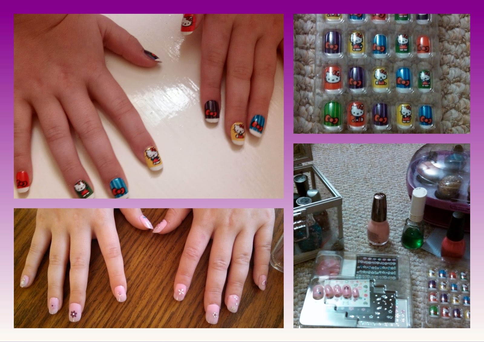 Lil' Debi As Mama Wordless Wednesday with Linky Pretty Nails