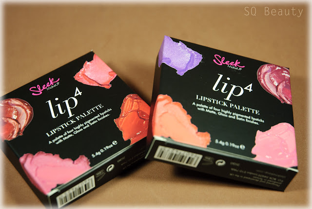 Nuevas paletas de labiales de Sleek Makeup lip palette Silvia Quiros SQ Beauty