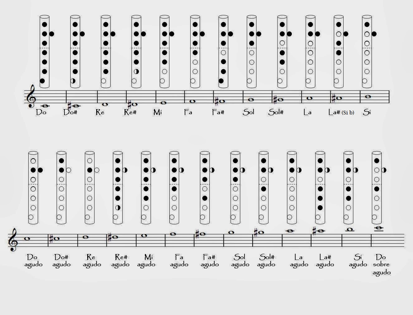 Stevenson deseo Petrificar cual es el re agudo en la flauta