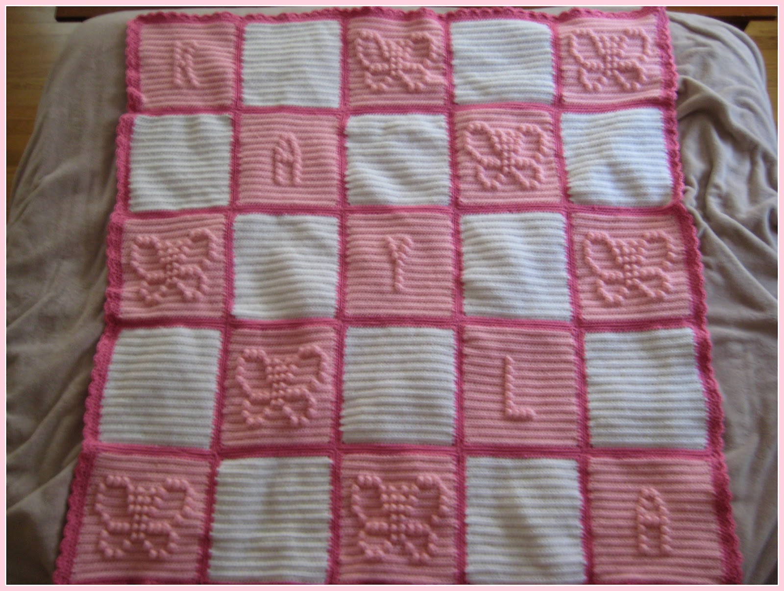 a blanket 2 keep: crochet show & tell: baby blanket #4