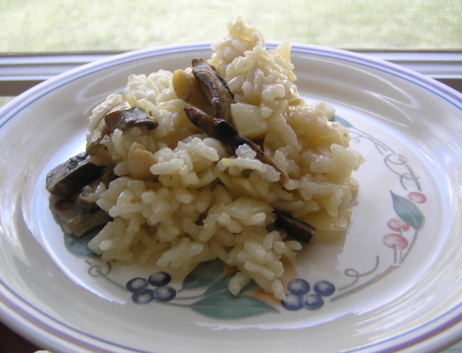 Slow Cooker ParmesanMushroom Risotto
