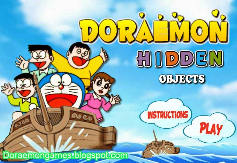Play Doraemon hidden objects Game