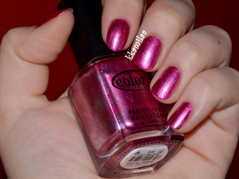 Color Club Foiled - Hot Like Lava