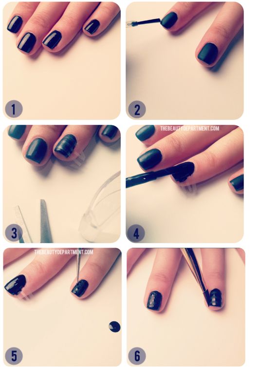 use your dotting tool to make different sized dots on the other nails