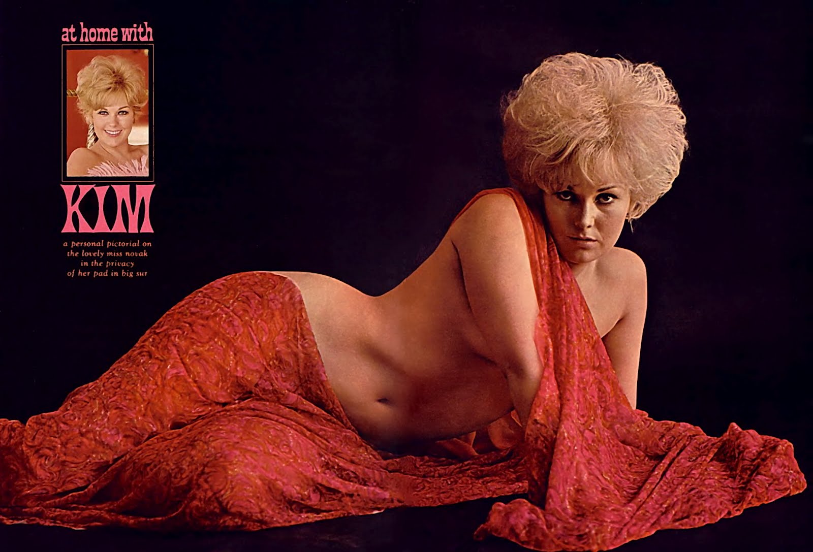 At Home With Kim Novak - Playboy, 1965.